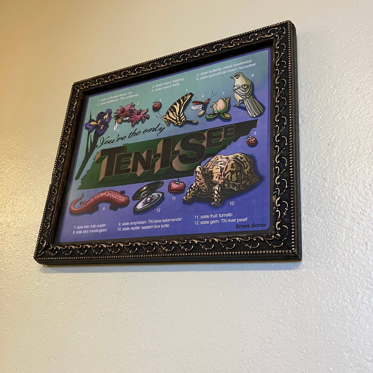 Only Ten I See Tennessee Print