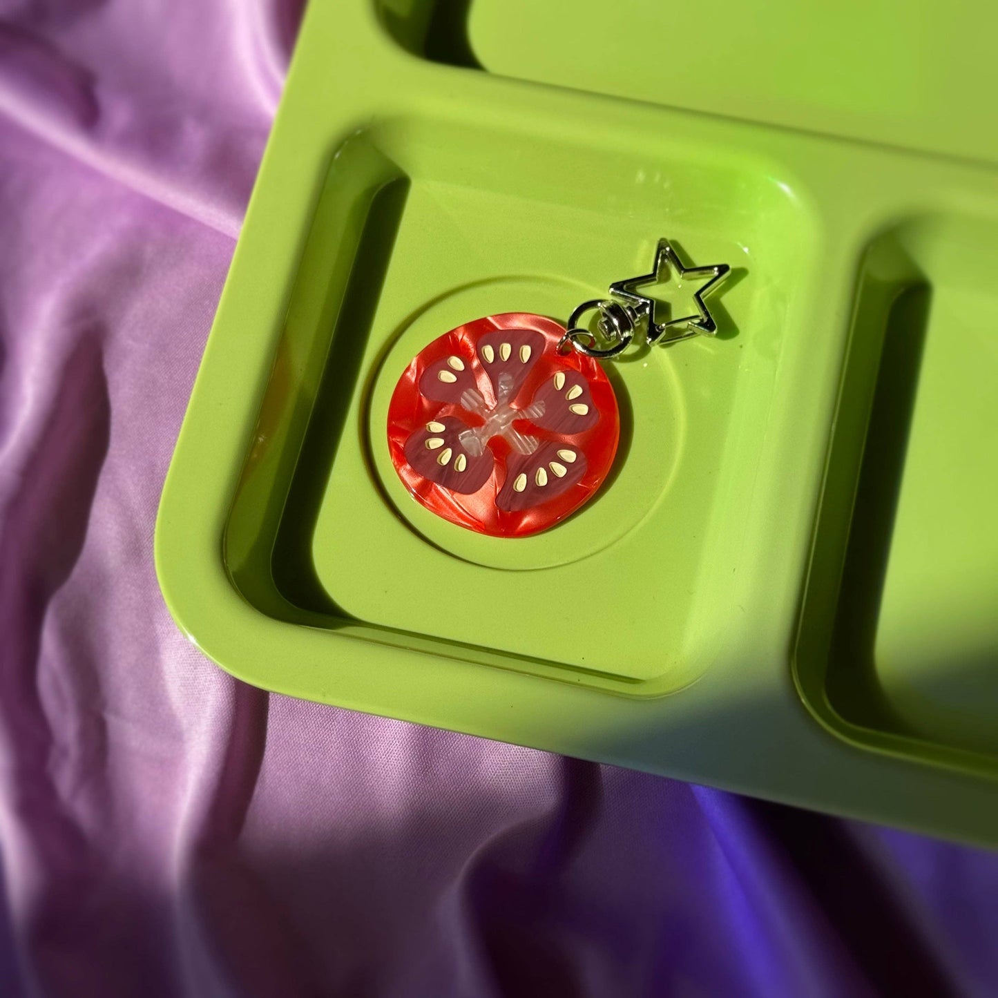 Tomato Bag Charm