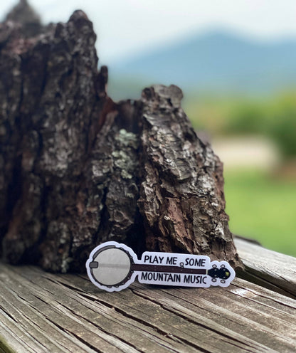 Mountain Music Sticker
