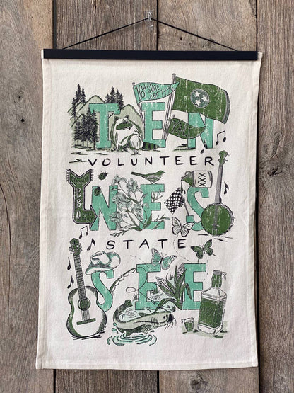 Tennessee Icons Kitchen Towel
