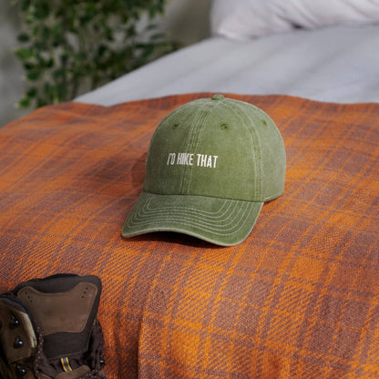 I'd Hike That Baseball Cap