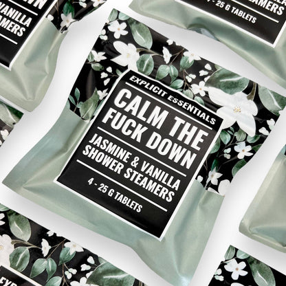 Calm TF Down Jasmine|Vanilla Shower Steamers