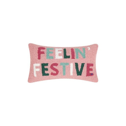 Wool Feelin’ Festive Hook Pillow